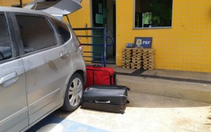 PRF apreende maconha e cocaína em Leopoldina (MG)