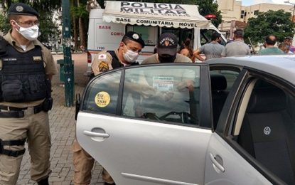 13ª RPM implanta Rede de Proteção Preventiva a taxistas em Barbacena