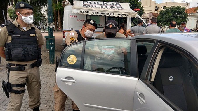 13ª RPM implanta Rede de Proteção Preventiva a taxistas em Barbacena