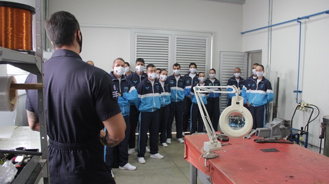 Estagiários da EPCAR de Barbacena visitam o PAMALS