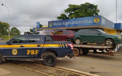 PRF recupera carga roubada de atacadista, em Campos Altos (MG)