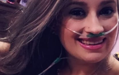 Solidariedade: Natália da Silva precisa de ajuda para comprar oxigênio