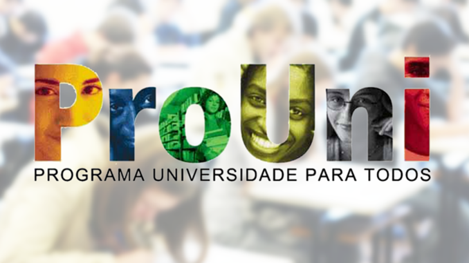 Inscrições para o Prouni começam no dia 12 de janeiro