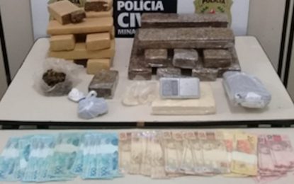 Polícia Civil prende mulher suspeita de tráfico de drogas em São João Del Rei