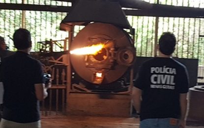 Polícia Civil incinera drogas apreendidas em São João Del Rei