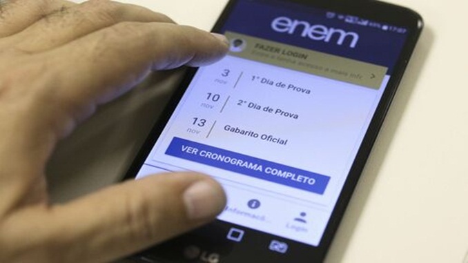 Primeiro Enem digital começa domingo (31) com aplicação em 104 cidades