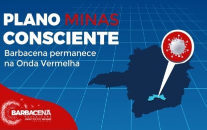 Barbacena permanece na Onda Vermelha