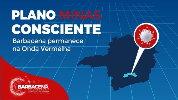 Barbacena permanece na Onda Vermelha