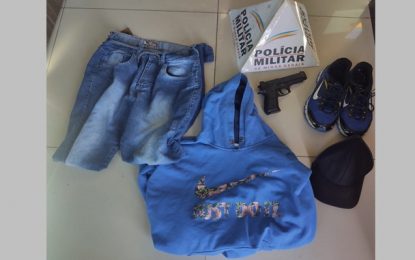 Polícia Militar prende suspeito de roubo a comércio na Rua Sena Figueiredo, Centro de Barbacena