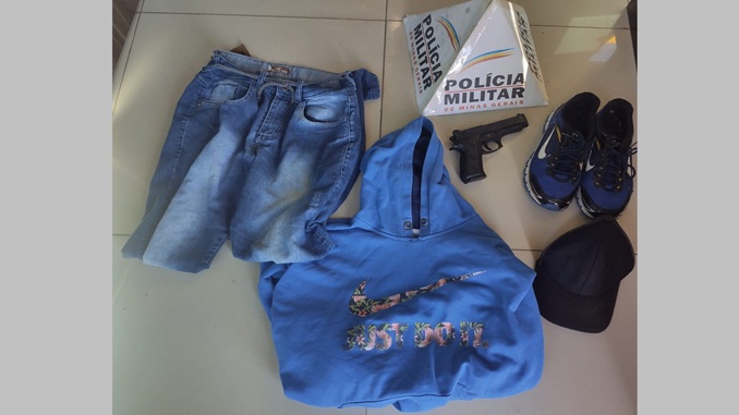 Polícia Militar prende suspeito de roubo a comércio na Rua Sena Figueiredo, Centro de Barbacena