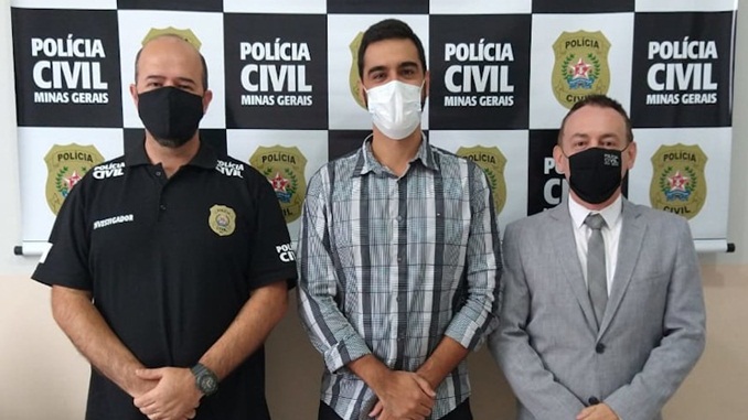 13° Departamento de Polícia Civil recebe visita de vereador em Barbacena