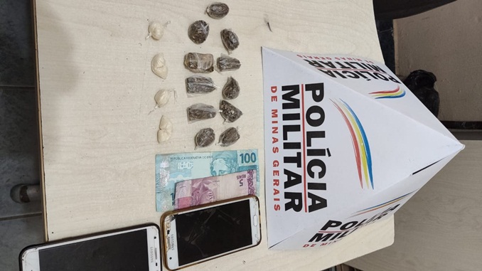 Adolescentes são apreendidos por tráfico de drogas, em Tiradentes