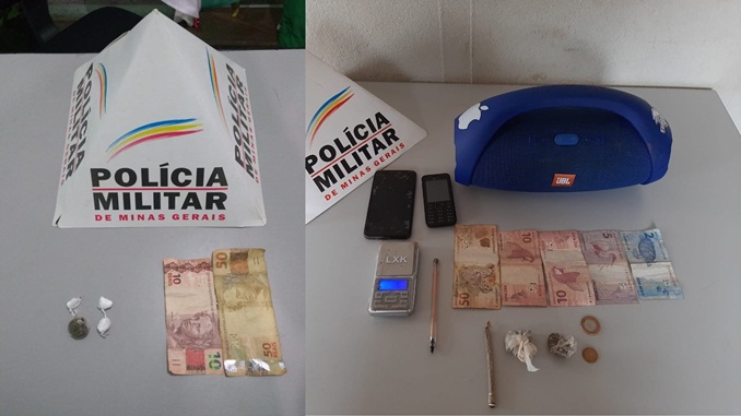 PM segue combatendo o tráfico de drogas em Conselheiro Lafaiete e Congonhas