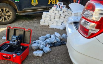 Mercadorias do Paraguai são apreendidas pela PRF na BR-354, em Patos de Minas