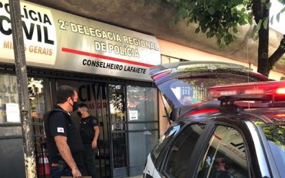 Polícia Civil prende suspeito de furtar e incendiar galpão em Conselheiro Lafaiete