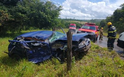 MULHER MORRE EM ACIDENTE NA MG-129