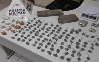 Jovem é presa após traficantes obrigarem moradores de condomínio a guardar drogas em Barbacena