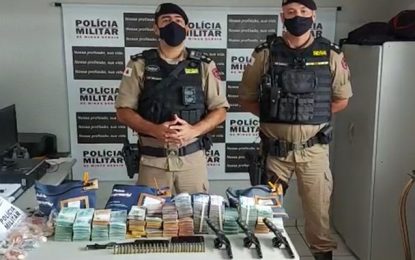 Família de gerente é feita refém durante assalto em uma agência bancária em Muzambinho, no Sul de Minas