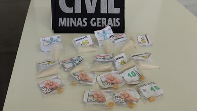 Polícia Civil apreende drogas prontas para serem comercializadas em Andrelândia