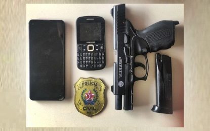 Polícia Civil recupera bens roubados durante assalto a ônibus em Correia de Almeida