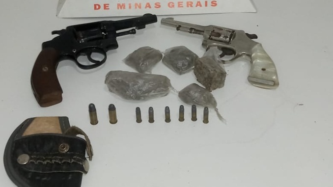 Polícia Militar de Meio Ambiente apreende armas de fogo