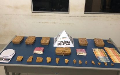 PM prende homem com mais de 6kg de crack e cocaína em Montes Claros