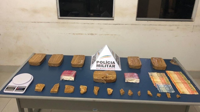 PM prende homem com mais de 6kg de crack e cocaína em Montes Claros