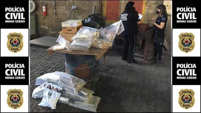 Polícia Civil incinera mais de 100kg de drogas apreendidas em São João del Rei