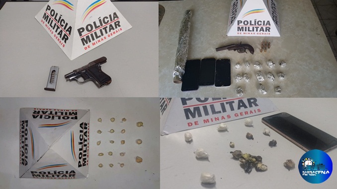 Ocorrências de destaque em Lagoa Dourada, Nazareno, São João Del Rei e Santa Cruz de Minas