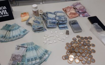 Polícia Civil prende dois suspeitos de tráfico em boate de Barbacena