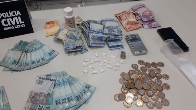 Polícia Civil prende dois suspeitos de tráfico em boate de Barbacena