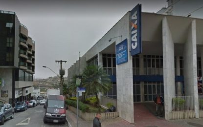 Caixa Econômica Federal de Barbacena realiza teste anti roubo