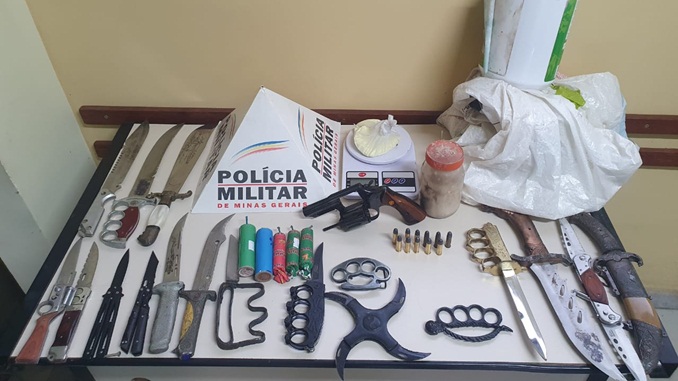 Polícia Militar faz apreensão de arma de fogo em fazenda no distrito de Senhora das Dores