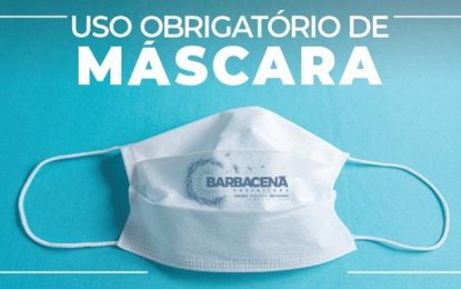 Prefeitura estabelece multa para quem não utilizar máscaras em espaços públicos e privados acessíveis a população