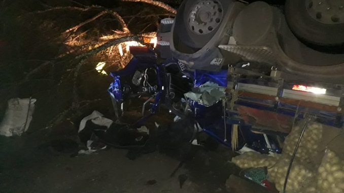 Motorista morre em acidente na BR-040, próximo ao trevo de acesso a Oliveira Fortes