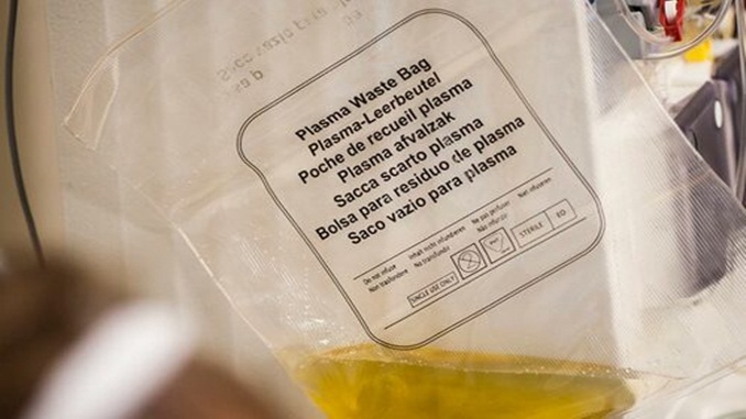 Covid-19: plasma pode ajudar no tratamento de infectados