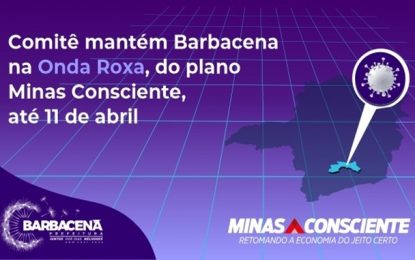 Estado de Minas Gerais estende a Onda Roxa até dia 11 de abril