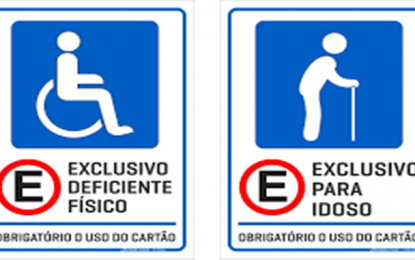 SETRAM instrui sobre vagas para idosos e deficientes em Barbacena