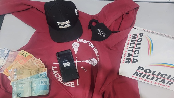 Policia Militar prende autor de roubo minutos após a prática do crime