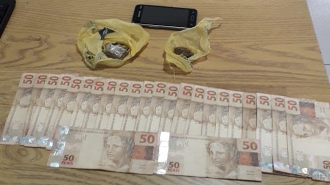 Autor é preso por tráfico de drogas, em Ewbank da Câmara