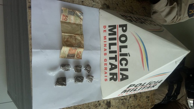 Menor é apreendido por tráfico de drogas no Bairro Boa Vista, em Barbacena