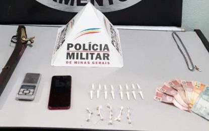 Menores são abordados com arma e drogas no Bairro Santa Matilde, em Conselheiro Lafaiete