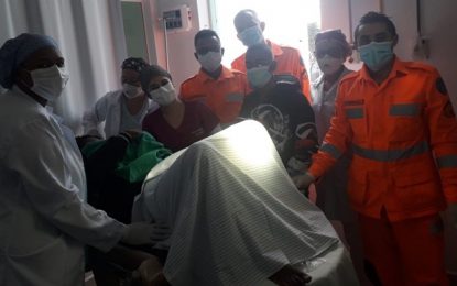 No dia das mães bombeiros realizam um parto em São João Del-Rei