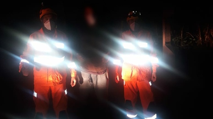 Bombeiros resgatam ciclista que se perdeu na Serra do Lenheiro