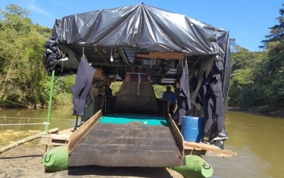 Polícia Militar de Meio Ambiente realiza operação de combate ao garimpo ilegal na região