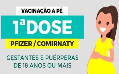 Barbacena assina termo de compromisso e retomará imunização em gestantes e puérperas com vacina da Pfizer