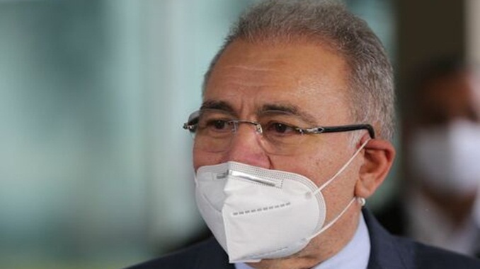 Queiroga diz que MS estuda campanha de testagem em massa contra Covid-19