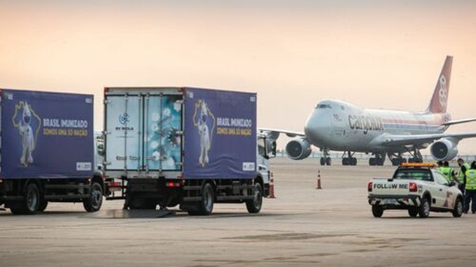 Ministério da Saúde distribui 1,12 milhão de vacinas da Pfizer