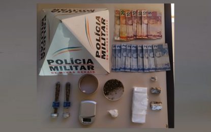 Autores são presos por Tráfico de drogas, em Barbacena