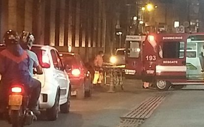 Mulher é atropelada no bairro Pontilhão, em Barbacena